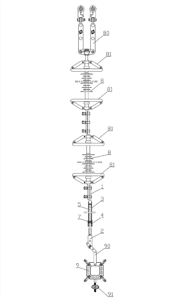 Ground-conductor energy release bar and ground-conductor spacer bar