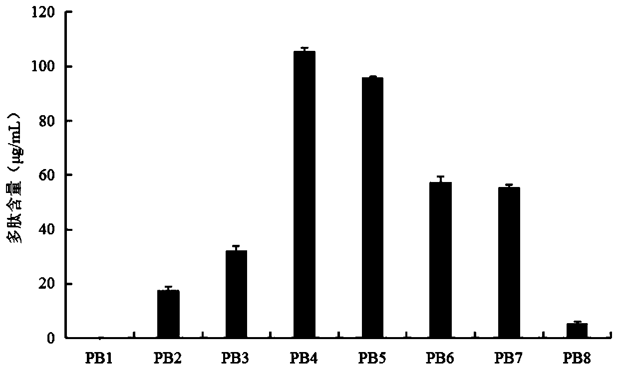 Grub enzymolysis primary isolate high in specific activity and preparation method of grub enzymolysis primary isolate