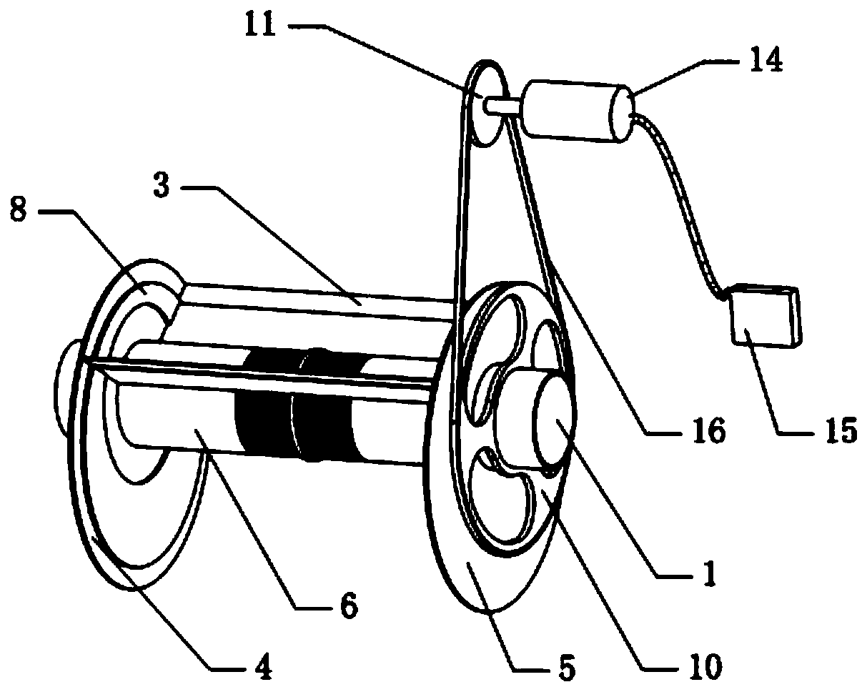 Double-frequency adjustable Helmholtz silencing cavity of vehicle engine