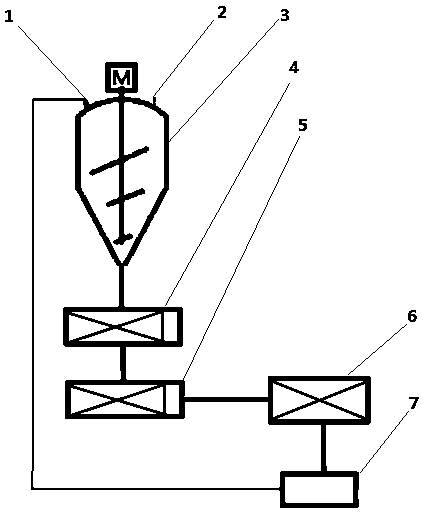 Small-particle size rubber powder production device