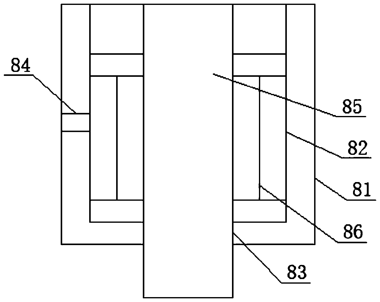 Auxiliary pressure applying device for agricultural machinery chain type ground rammer compactor