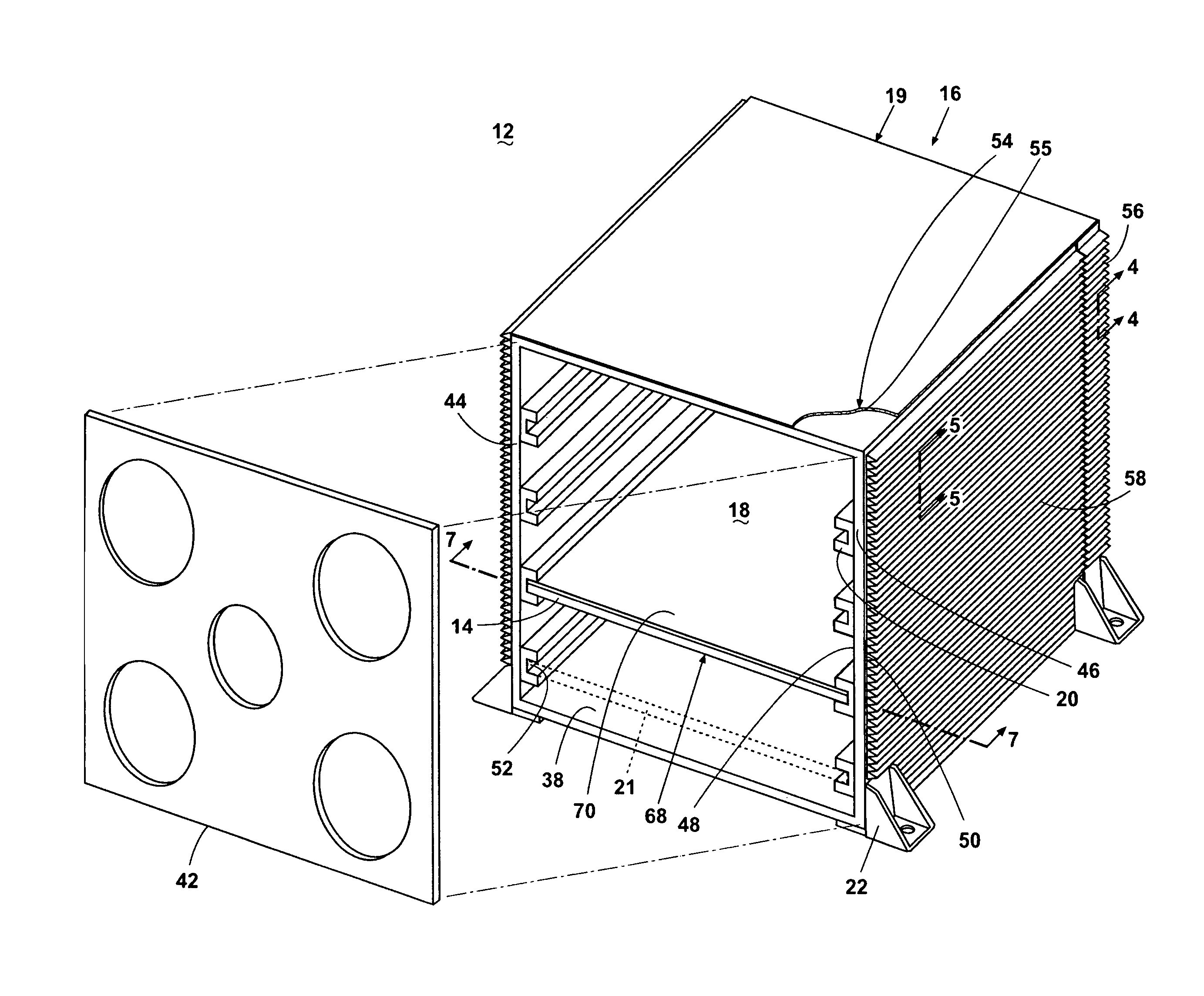 Avionics chassis