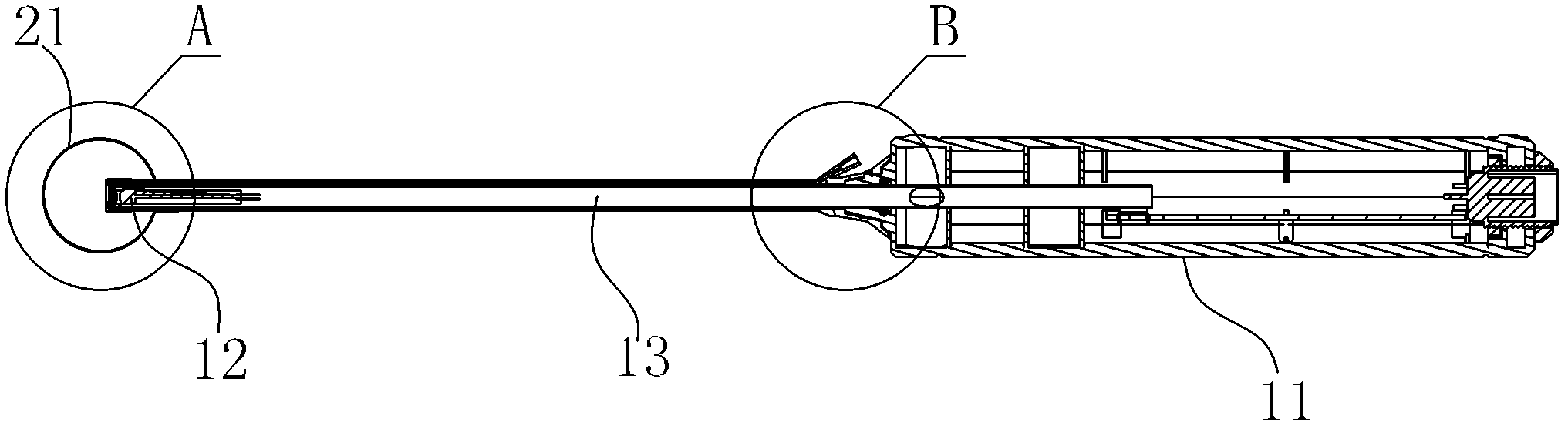 Manufacture method of uterine cavity observer, as well as observer for implementing method