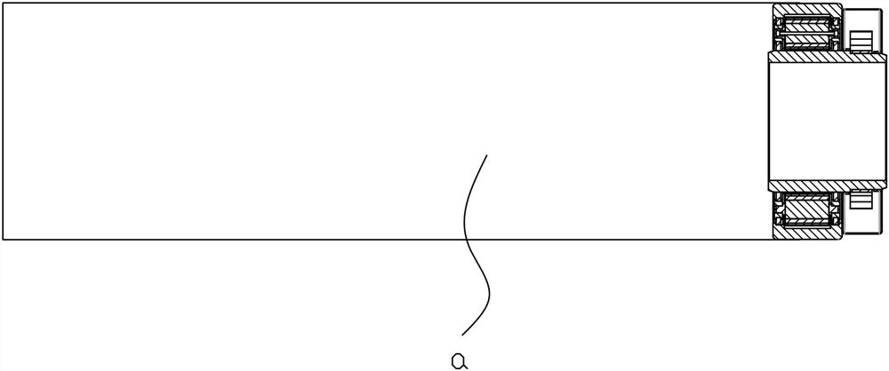 Heat dissipation method of roller having heat dissipation function