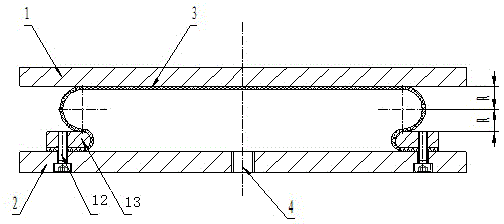 Membrane type hydraulic vibration exciter