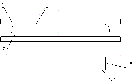 Membrane type hydraulic vibration exciter