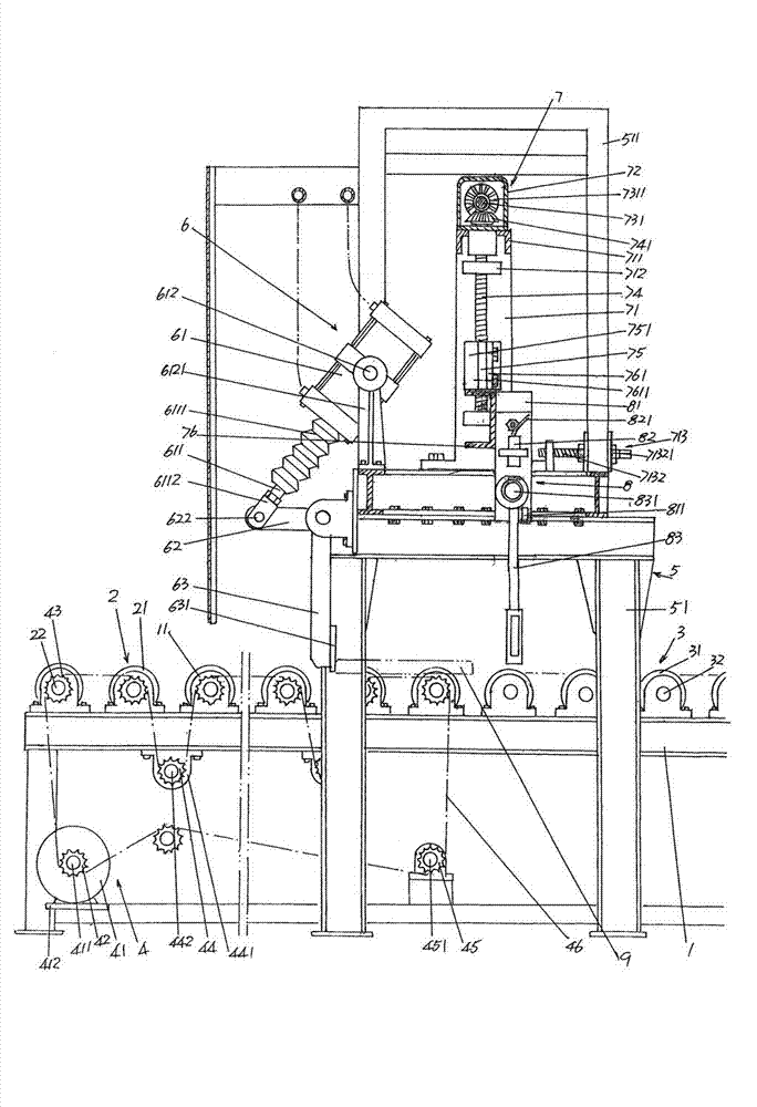 Automatic feeding mechanism for furnace