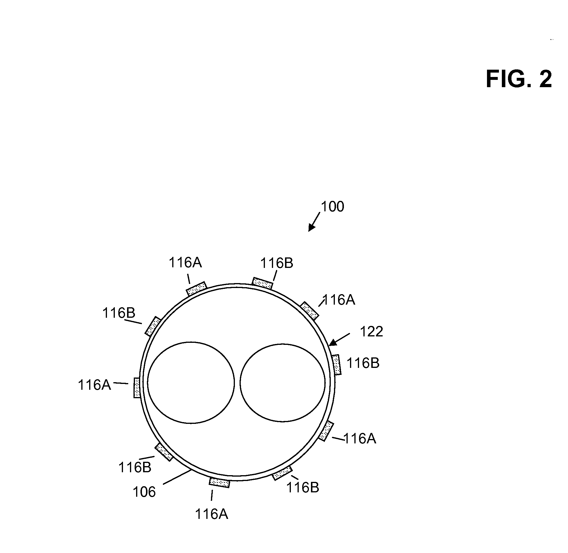 Stent Graft With Strips to Promote Localized Healing