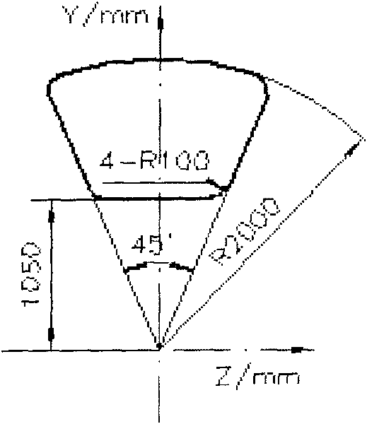 Method for manufacturing large caliber aspherical mirror