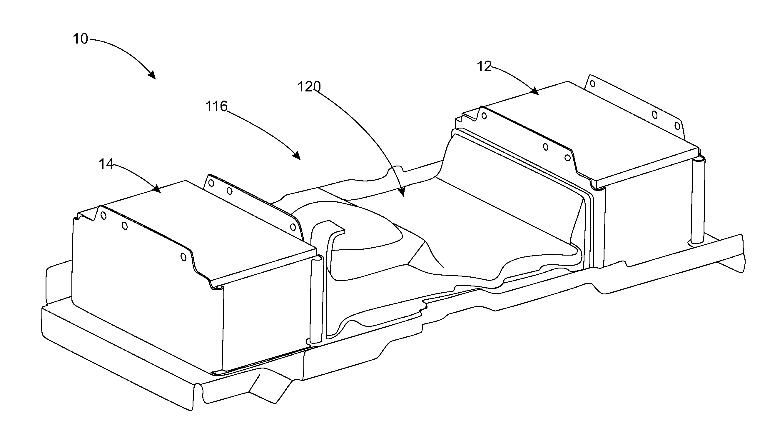 Integrated and Optimized Battery Cooling Blower and Manifold