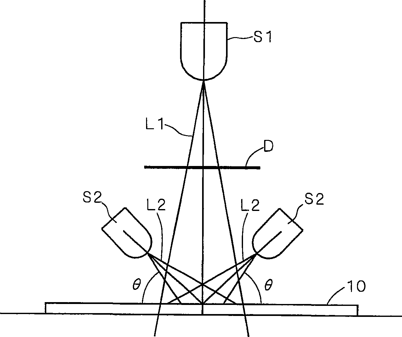 Laser processing device, positioning device; observing device and observing method