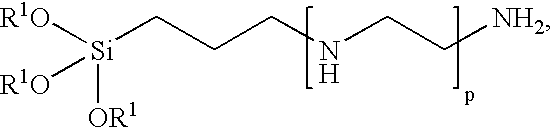 Ink jet recording medium comprising amine-treated silica