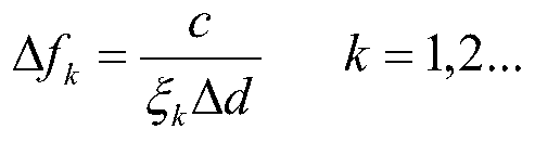 A new wide temperature range temperature measurement method for saw RFID tags