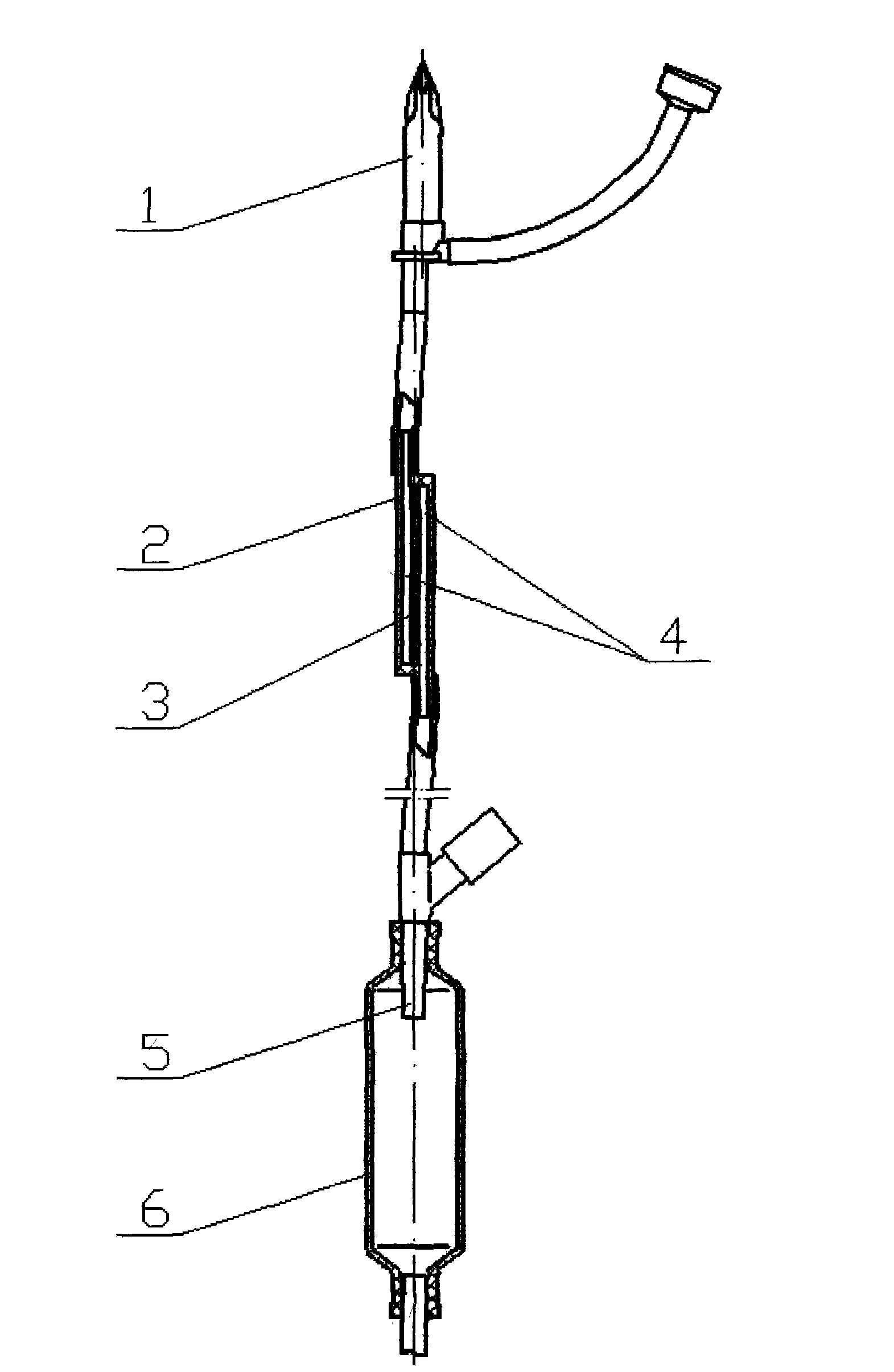 Automatic liquid-stopping type infusion apparatus