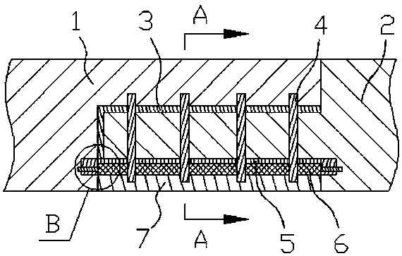 Ceiling splicing structure and splicing method thereof