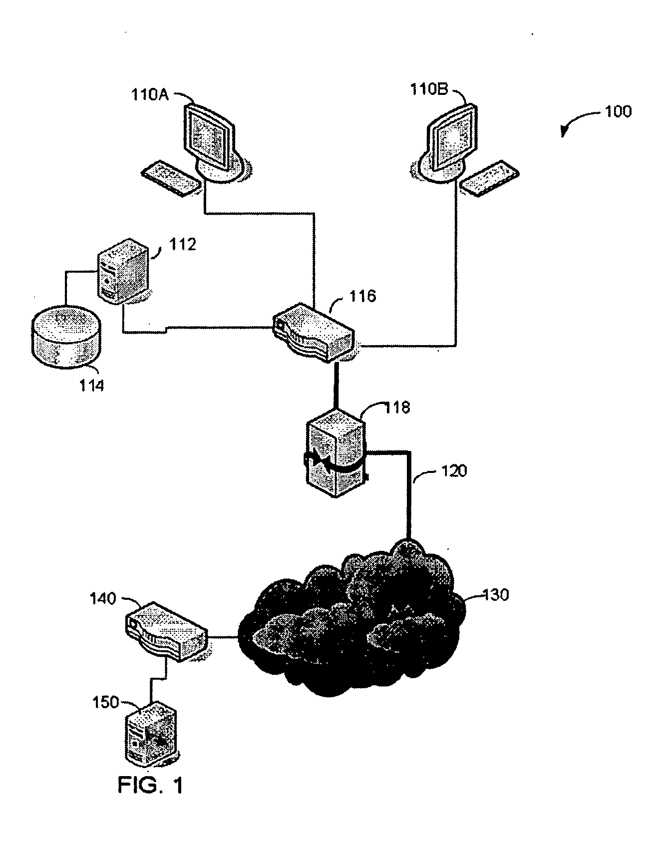 Computer system implementing quality of service policy