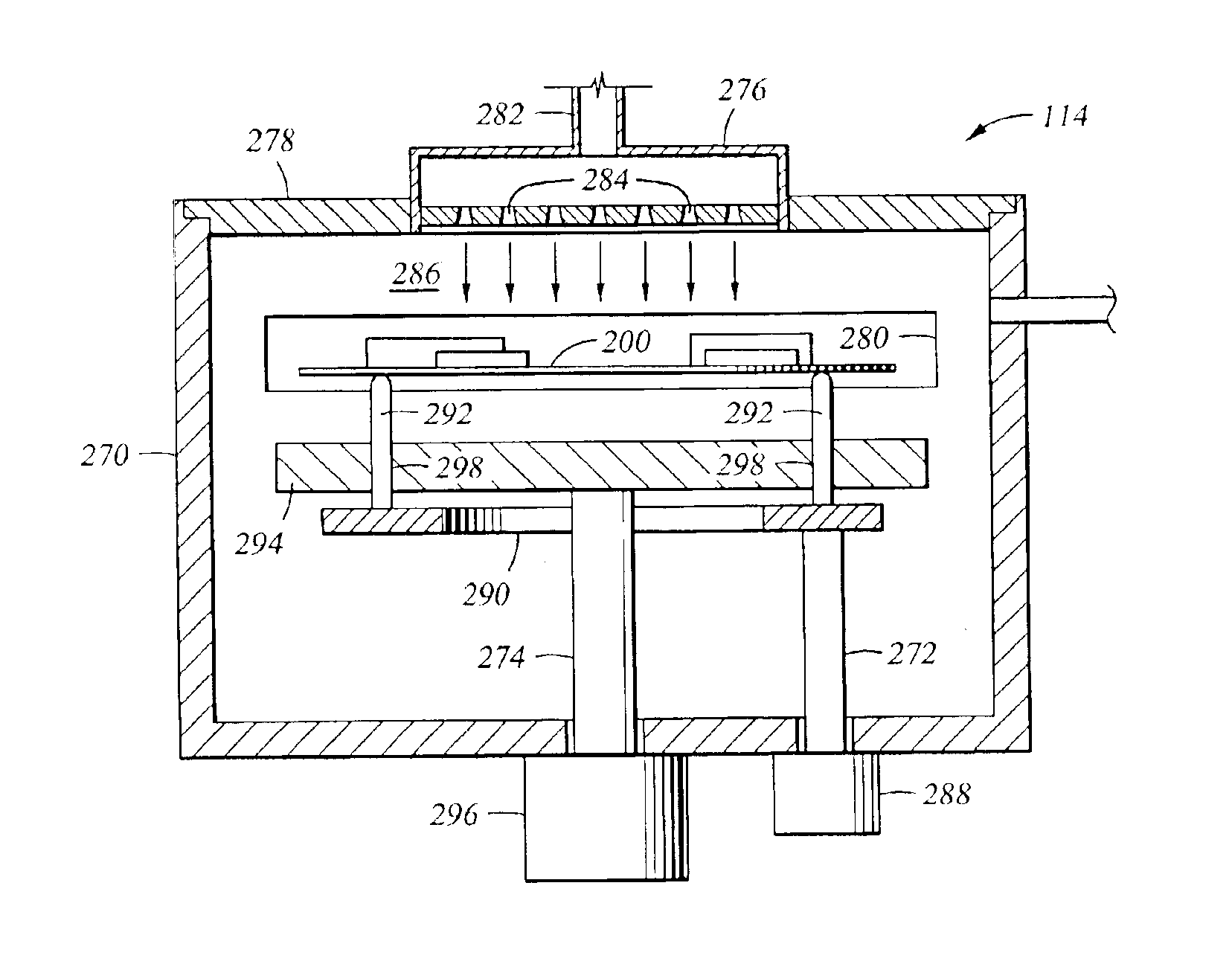 Sensor device for non-intrusive diagnosis of a semiconductor processing system