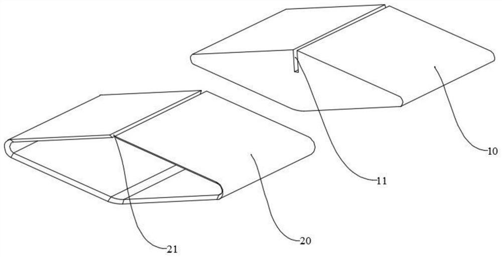 Battery cell structure easy to unwind