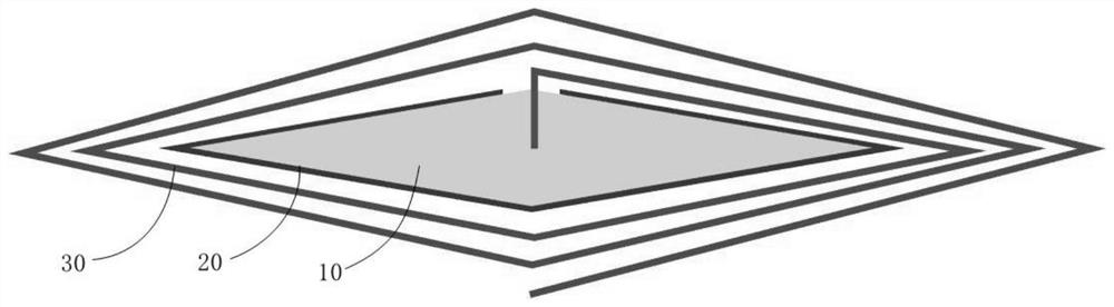 Battery cell structure easy to unwind