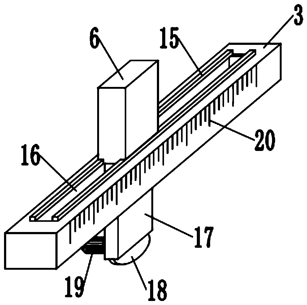 High-precision cutting device for refrigerator glass partition plate production