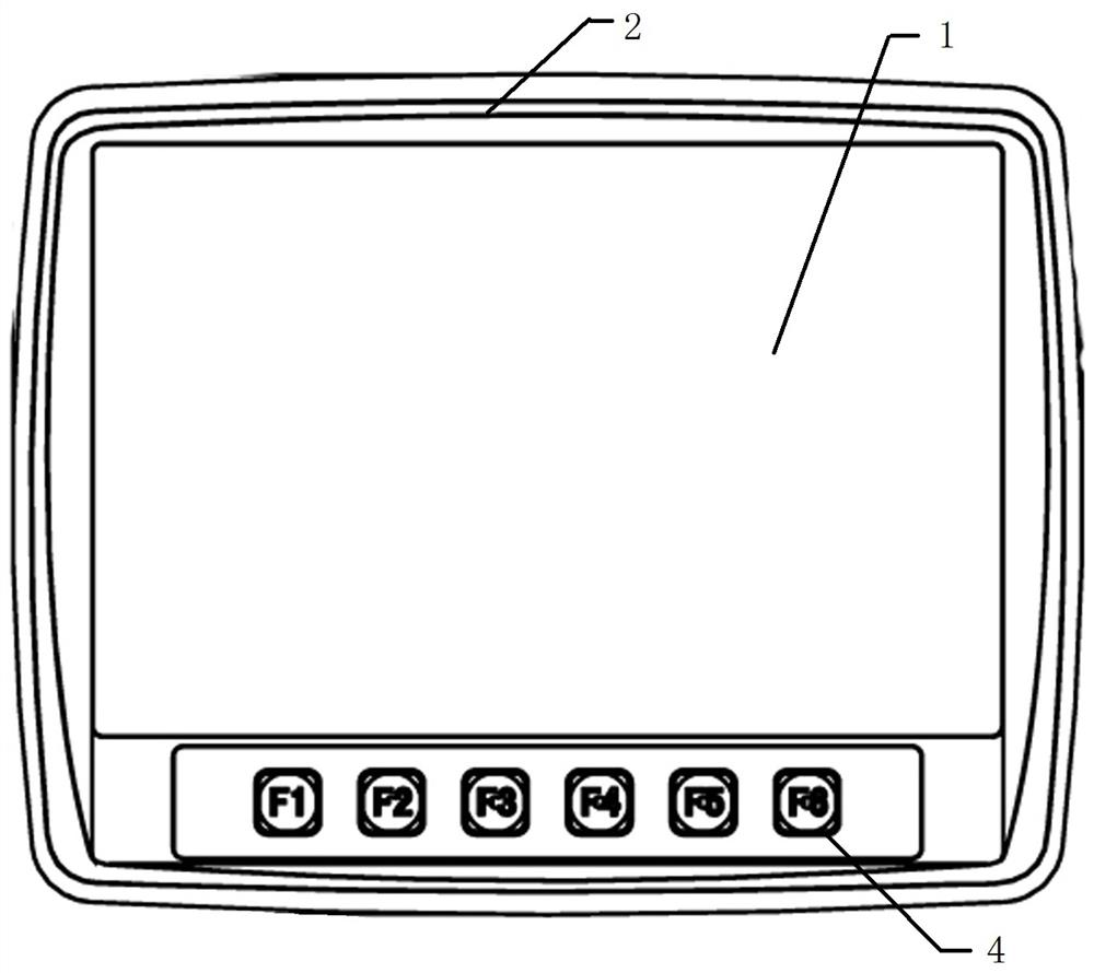 Low constant-speed control device for combined highway and railway tractor