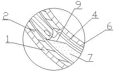 Instrument facilitating suture in laparoscopic surgery