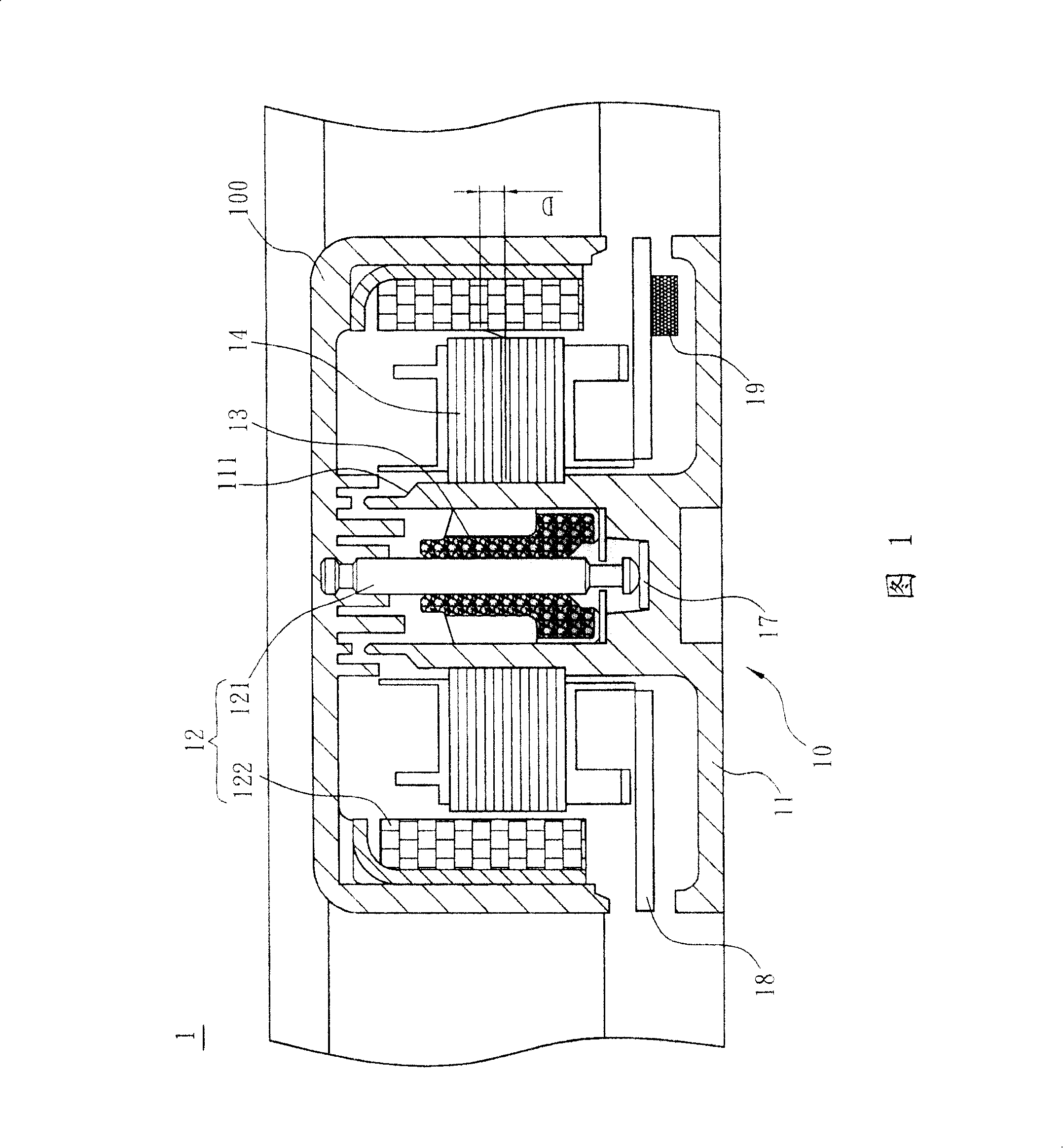 Fan and motor thereof