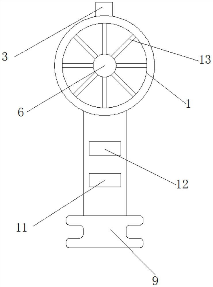 Hair dryer with take-up function