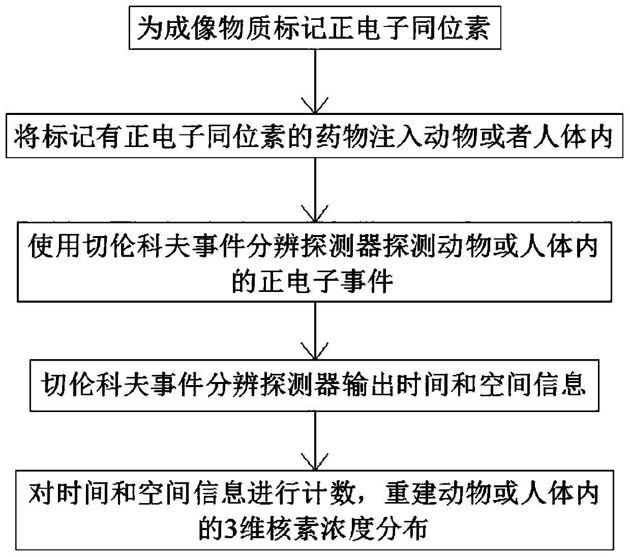 Holographic positive electron concentration imaging method and system