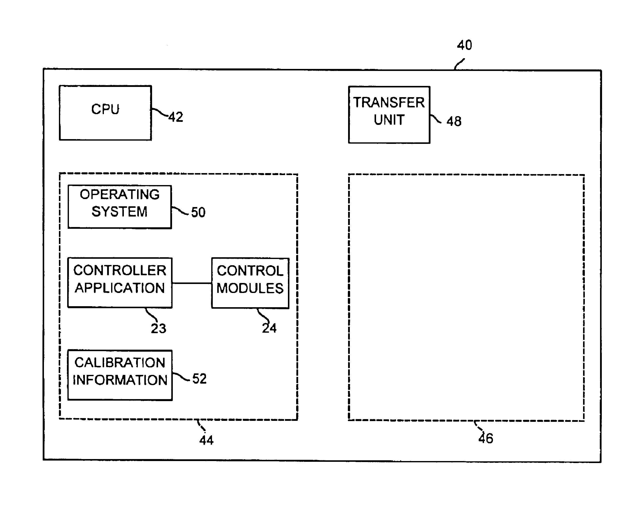 Downloadable code in a distributed process control system