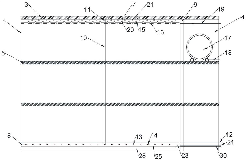 Container equipment and method for closed transportation of stock garbage and heterotopic aerobic stability