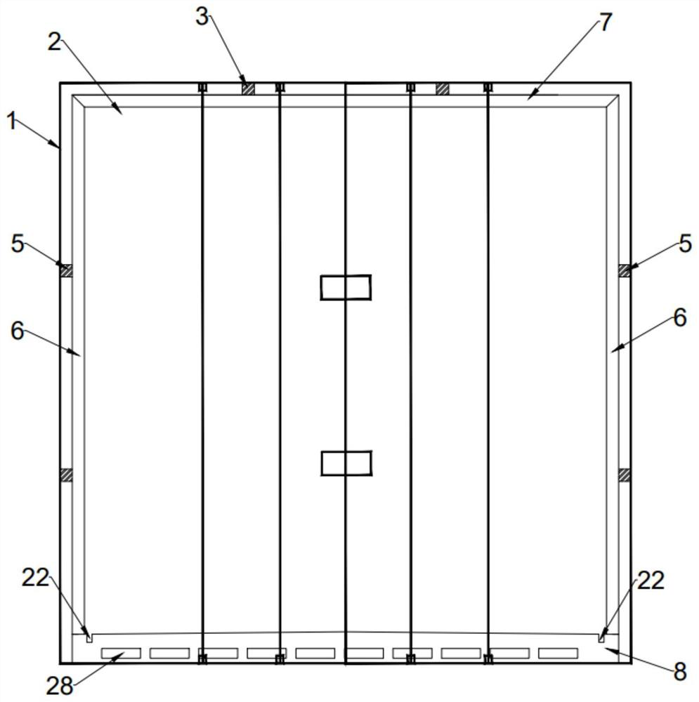 Container equipment and method for closed transportation of stock garbage and heterotopic aerobic stability