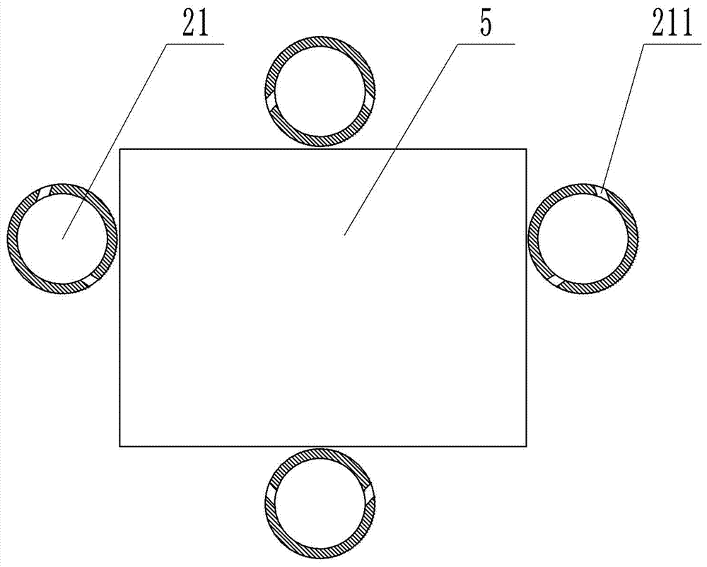 Can cleaning and air-drying device