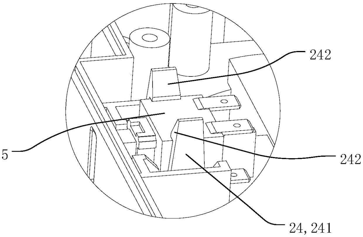 Base assembly of electric appliance and air purifier