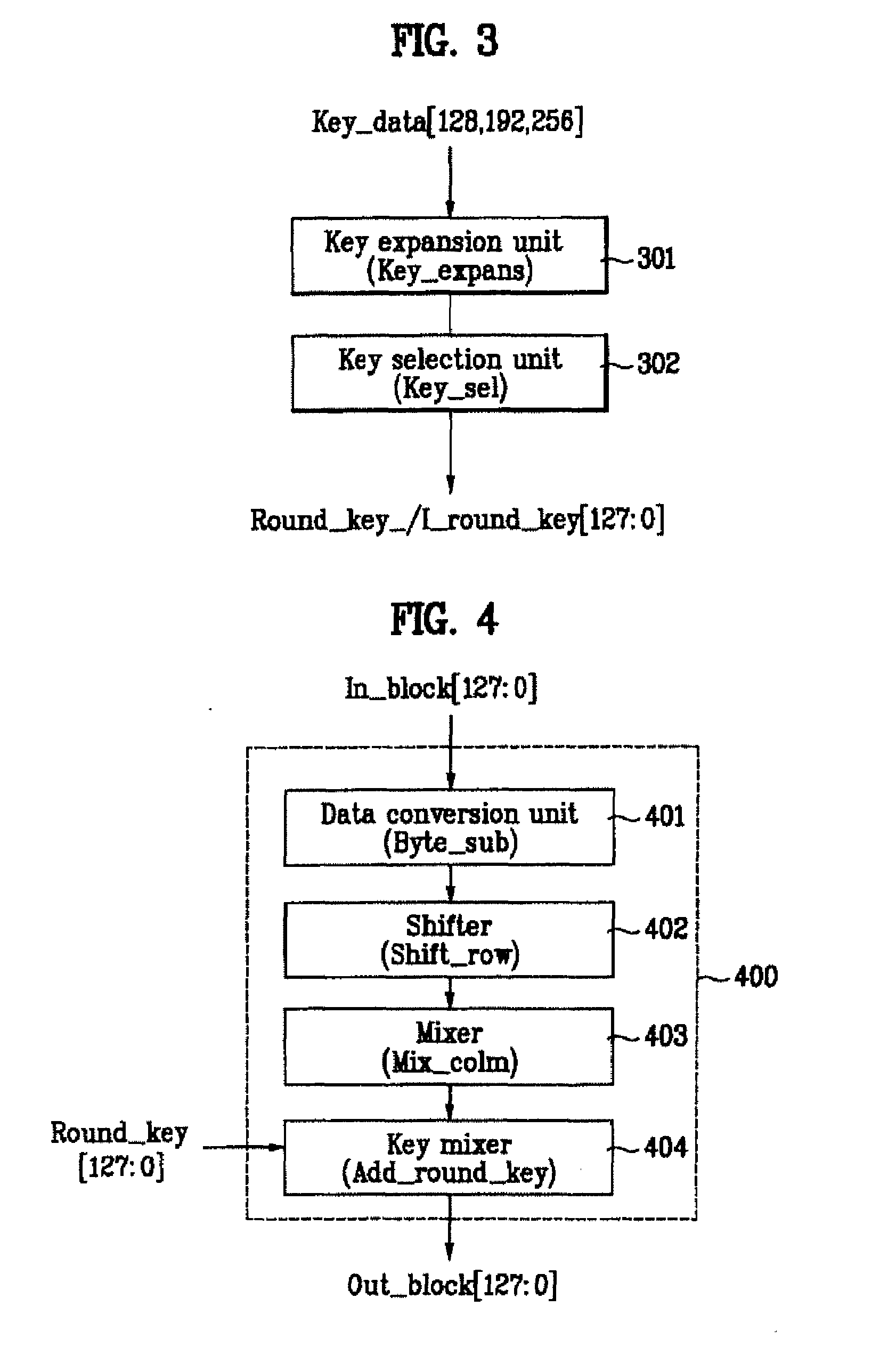 Apparatus for encrypting/decrypting real-time input stream