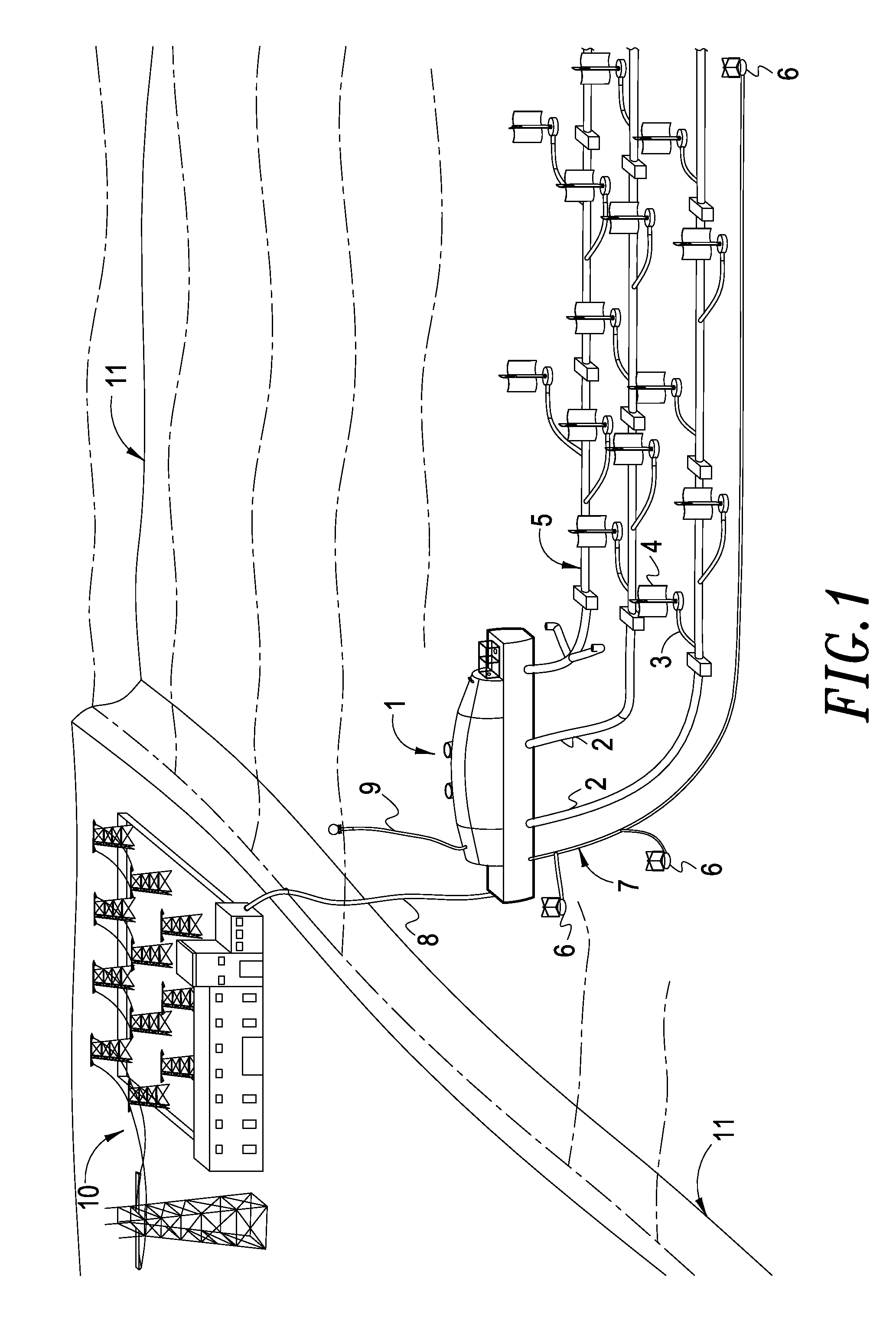 Sea Floor Pump Tailrace Hydraulic Generation System