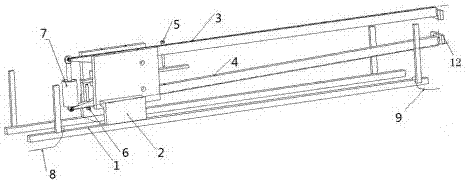 Scraper mechanism of cold-rolling emulsion magnetic filter