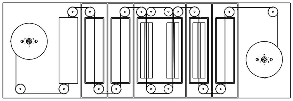 Roll-to-roll superconducting strip copper plating device and method