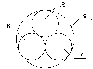 Laser beam light combining and dodging device used for full color laser computer moving head light