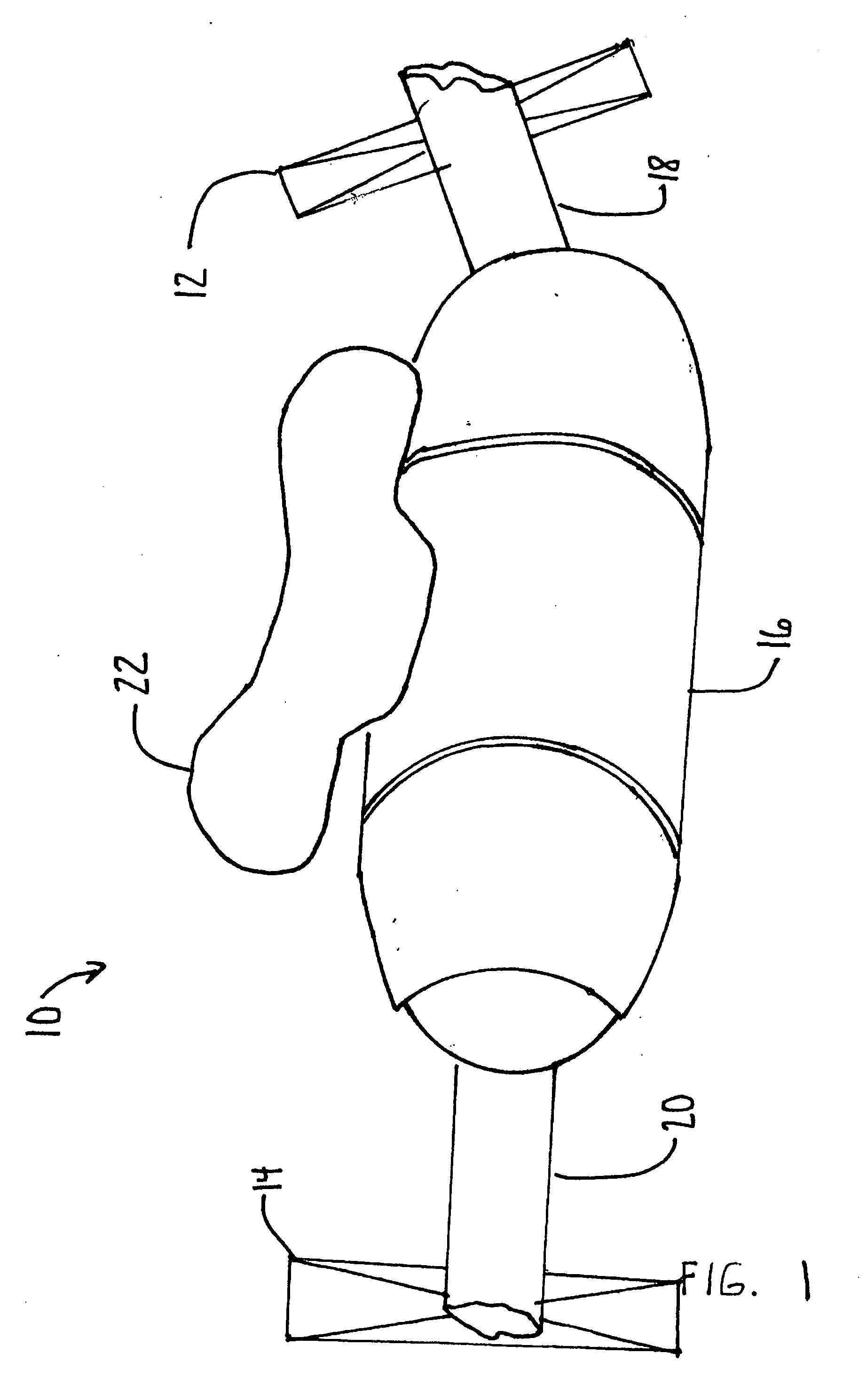 Trauma joint, external fixator and associated method