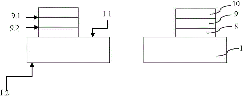 Internal and external ring fixed piezoelectric-drive multi-ring gyroscope and preparation method for same