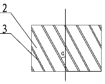 A rotary kiln shell with diversion function