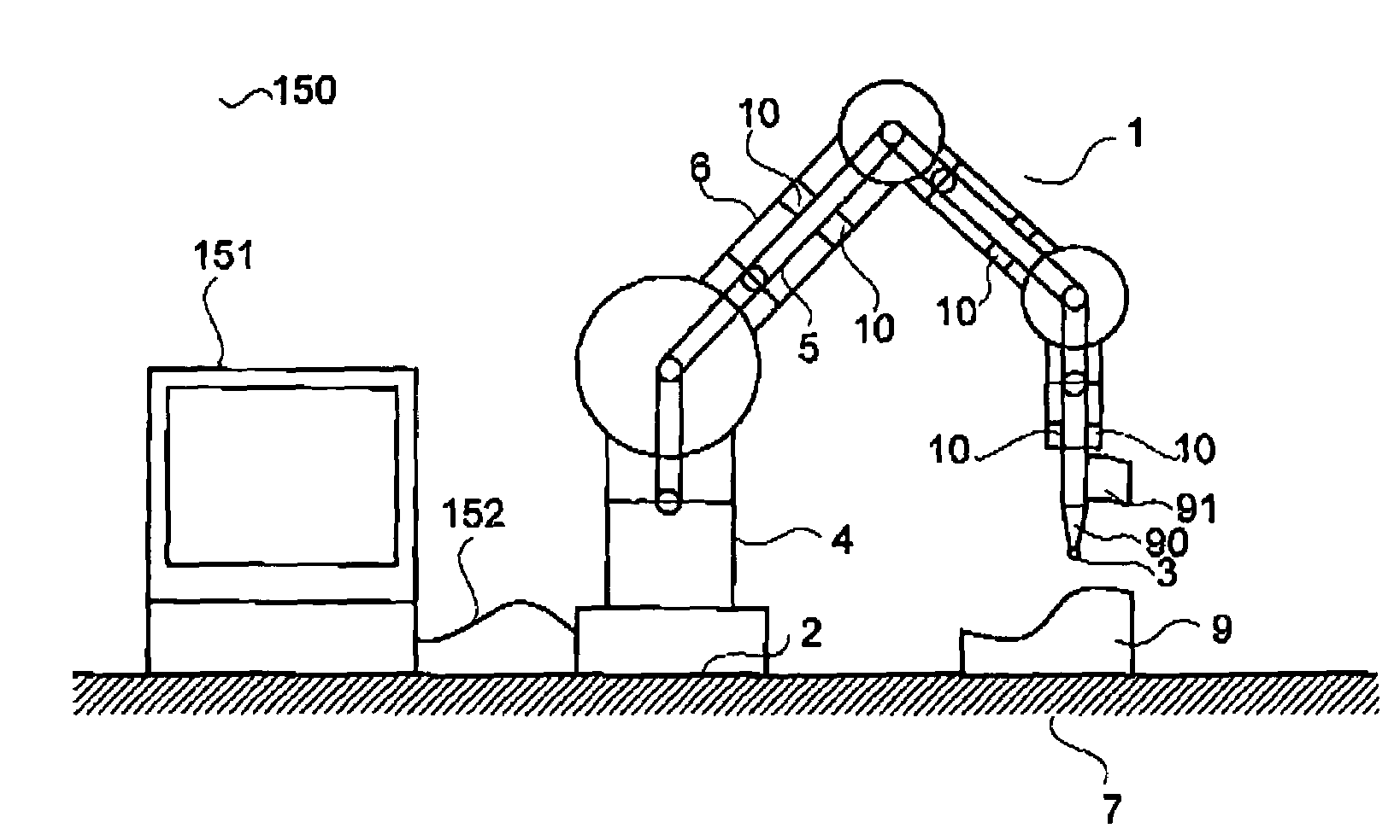 CMM arm with exoskeleton