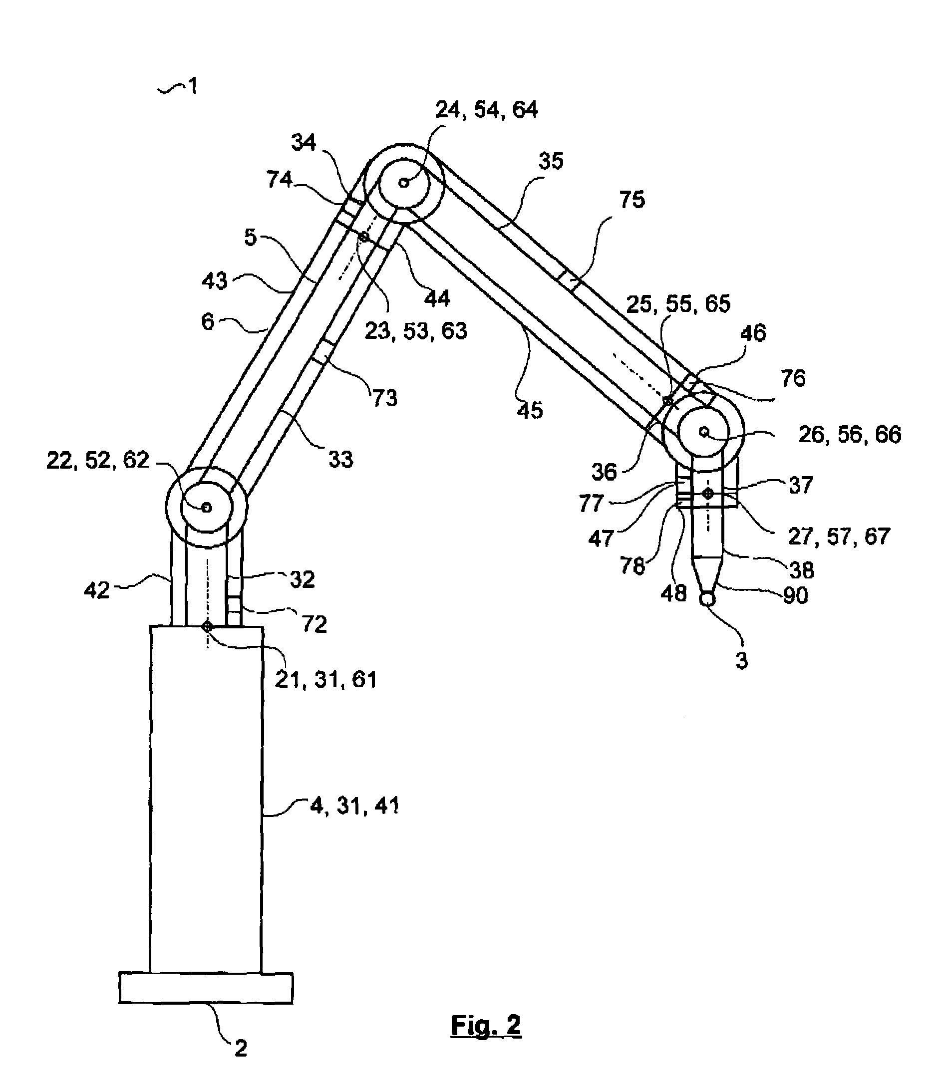 CMM arm with exoskeleton