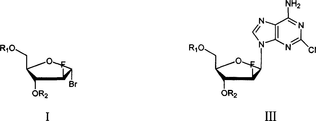 Method of producing high purity clofarabine