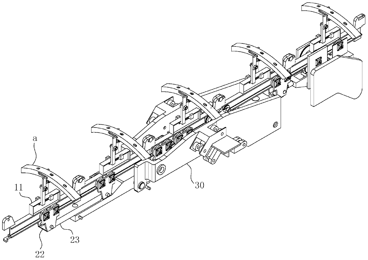 Integrated equipment with supporting and anchoring collaborative operation function