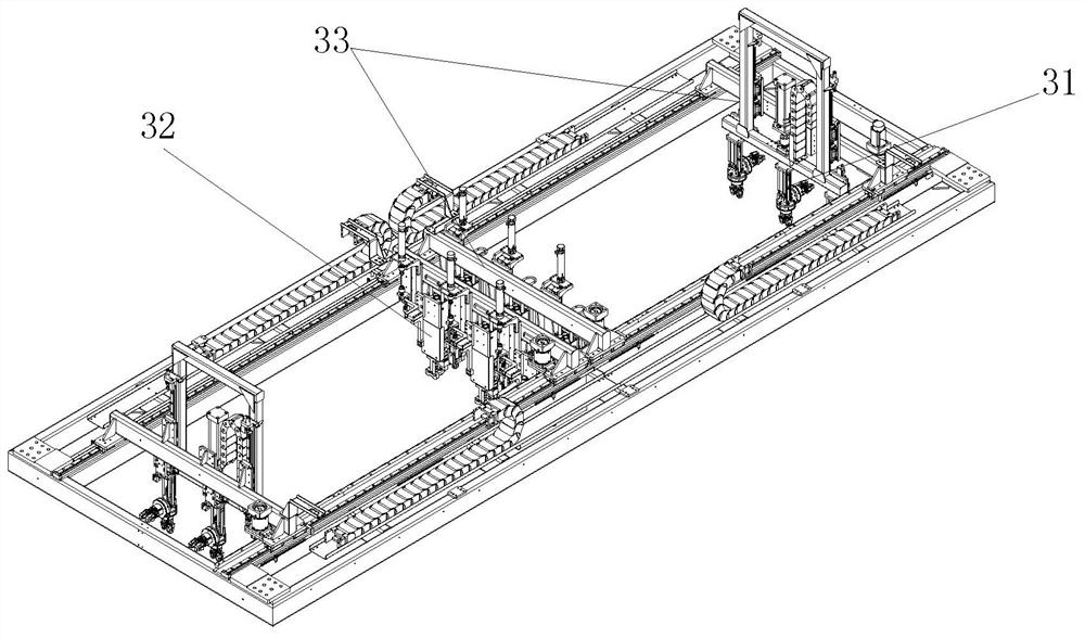 Crossbar and joint welding equipment and simultaneous welding method