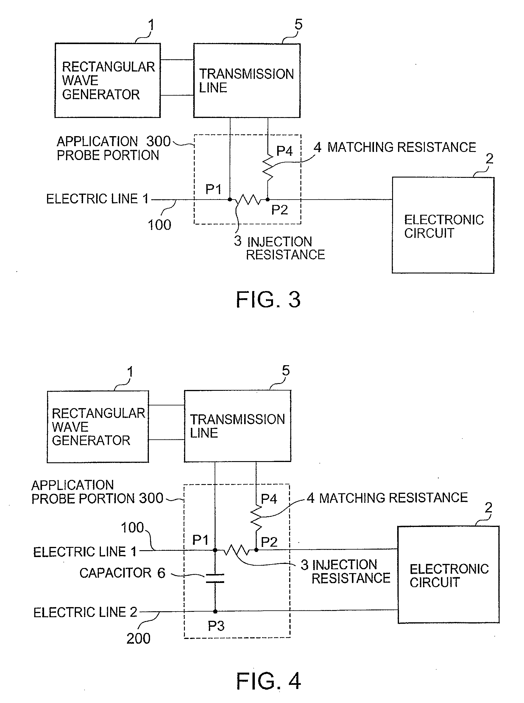 Impulse immunity test apparatus