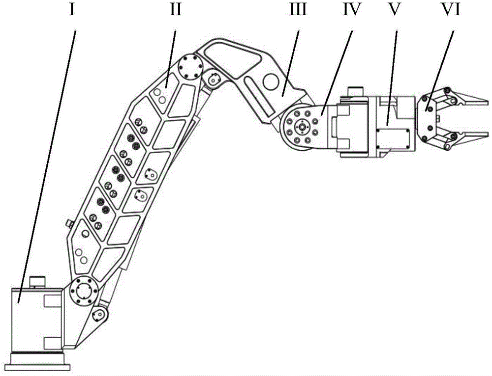 Hydraulic-driven multi-joint industrial robot