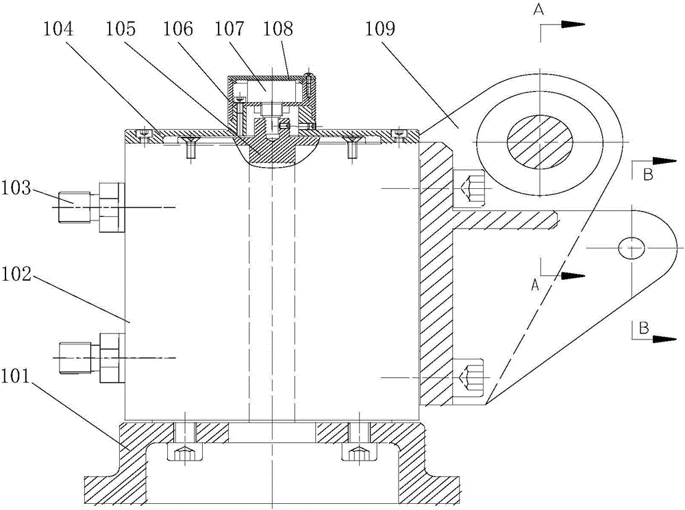 Hydraulic-driven multi-joint industrial robot